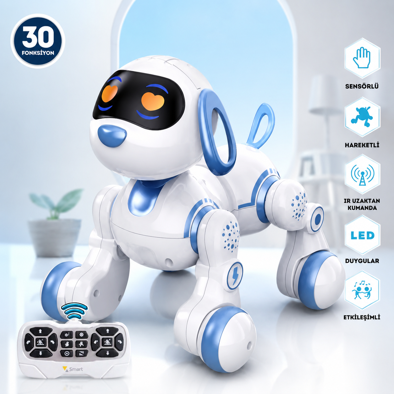 Uzaktan Kumandalı Robot Köpek