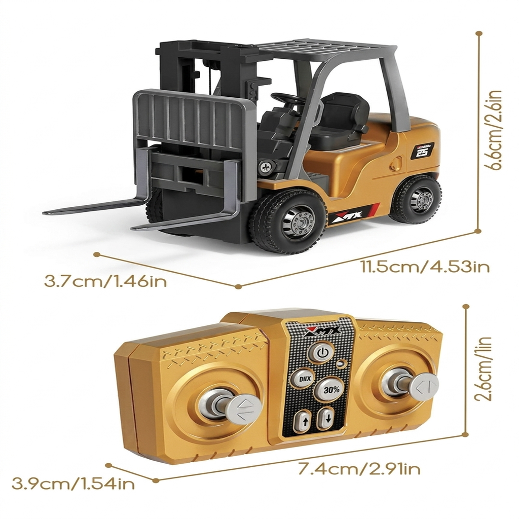 Vimora Uzaktan Kumandalı Metal Mini Forklift